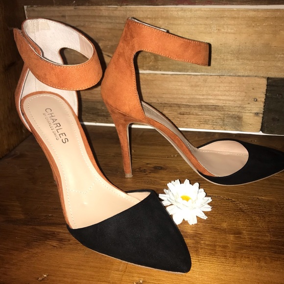 🌼HP🌼 Free People by Charles David Heels Pumps - Picture 5 of 8